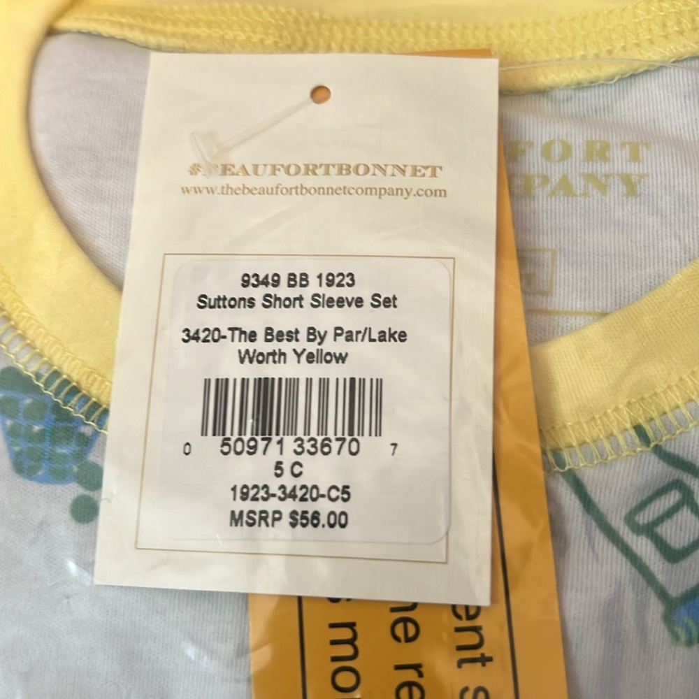 NWT TBBC PJs Size 5 - Picture 2 of 3